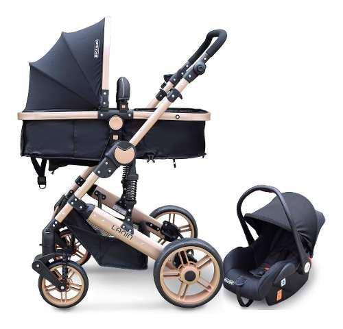 Coche Mega Baby Bebe Convertible Tres En Uno Con Huevito +