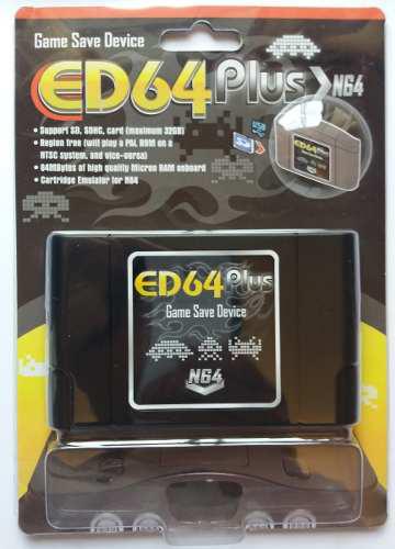 Everdrive Nintendo 65 N64 Ed64 + Memoria 8g Precargada
