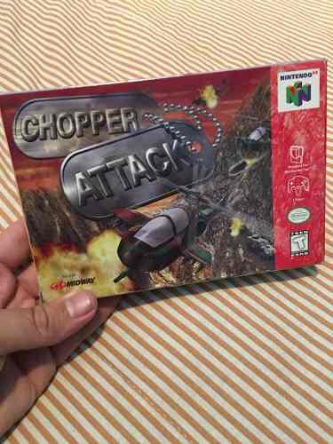 Juego Chopper Attack Nintendo 64 Ntdf