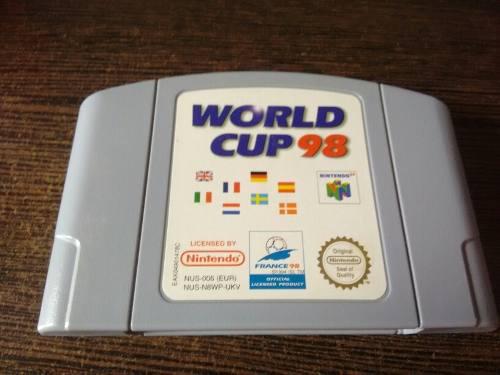 Juego N64 World Cup 98 - Pal