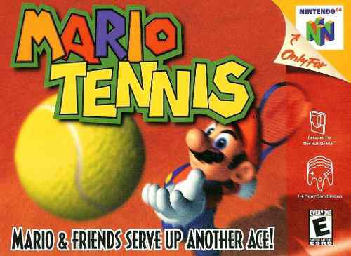 Juego Nintendo 64 Mario Tennis