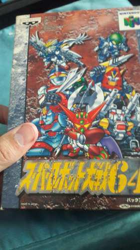 Juego Super Robo Wars N64 Japon