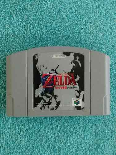 Juegos Nintendo 64 Zelda Ocarina Of Time Original Japones