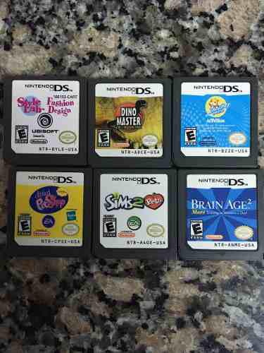 Juegos Nintendo Ds Originales Lote 3 A Eleccion R4 De Regalo