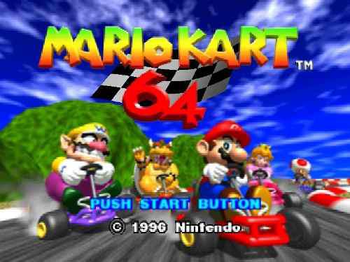 Mario Kart 64 Pc Nintendo Envio Rapido