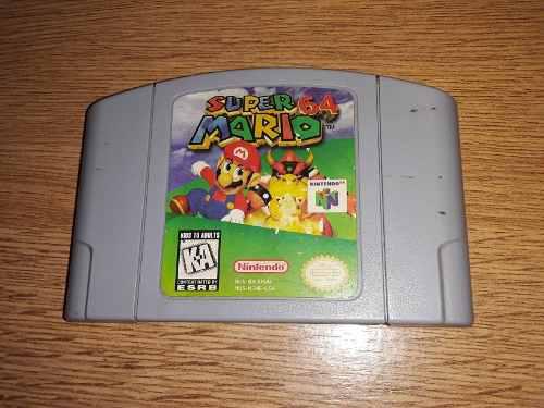 Mario64 Nintendo64 Cartucho