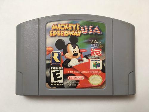 Mickey's Speedway Usa Original N64 Loop123