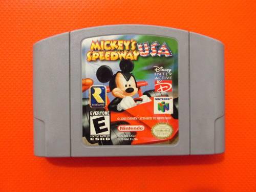 Mickey's Speedway Usa Original Nintendo 64 Ntsc Nus-usa