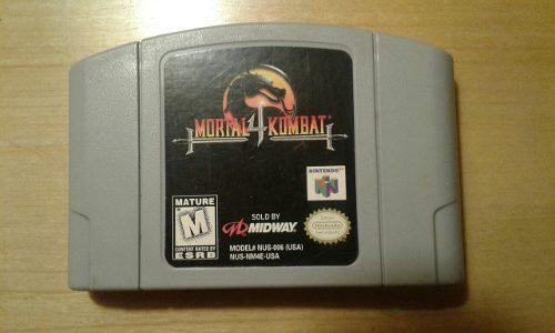 Mortal Kombat 4 Nintendo 64 Muy Buen Estado - Alpha-games-ar