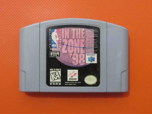 Nba In The Zone 98 Original Nintendo 64 Ntsc Nus-usa