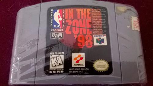 Nintendo 64 Juego Nba 98 Basquet Basket Vp