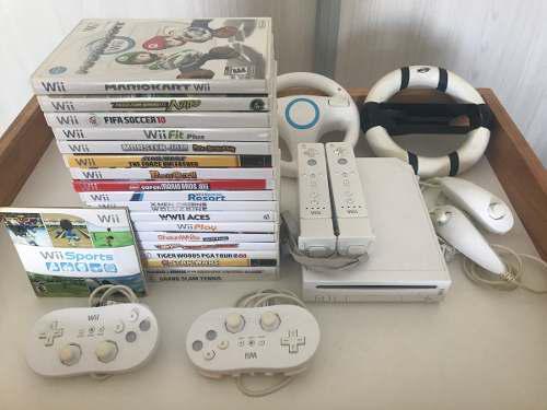 Nintendo Wii Rvl-001 + Balance Board + Juegos + Accesorios