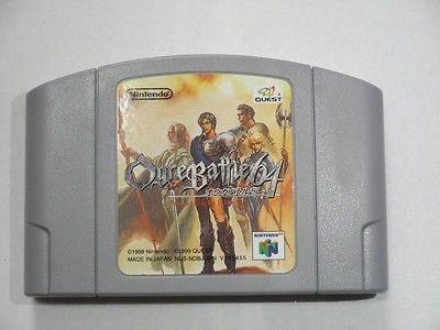 Ogre Battle 64 Version Japonesa -original- Nintendo 64 N64