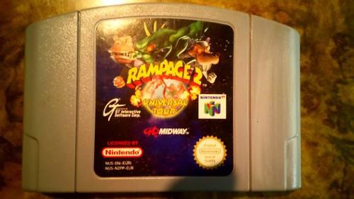 Rampage 2 Nintendo 64 N64 Europeo