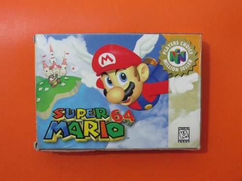 Super Mario 64 Original Nintendo 64 Ntsc Nus-usa