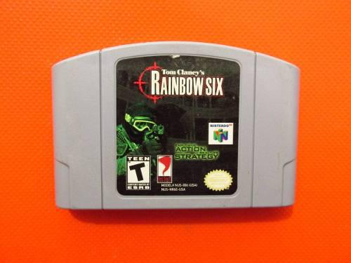 Tom Clancy's Raibow Six Original Nintendo 64 Ntsc Nus-usa