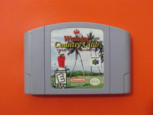Waialae Country Club Golf Original Nintendo 64 Ntsc Nus-usa