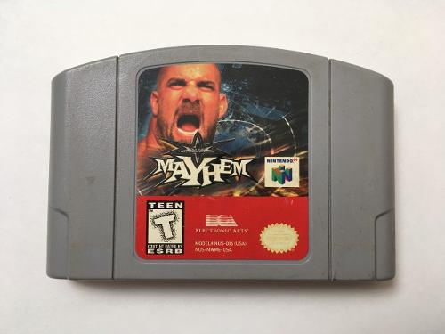 Wcw Mayhem Original N64 Loop123