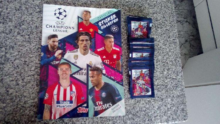 50 Sobres Album Uefa Champions League