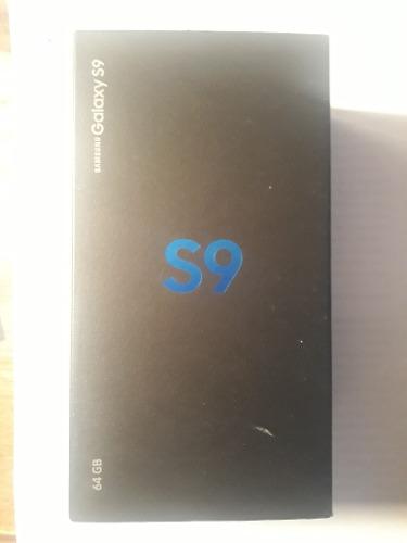 Caja De Samsung S9 + Accesorios