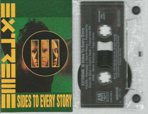 Cassette III Sides To Every Story 1992 Extreme