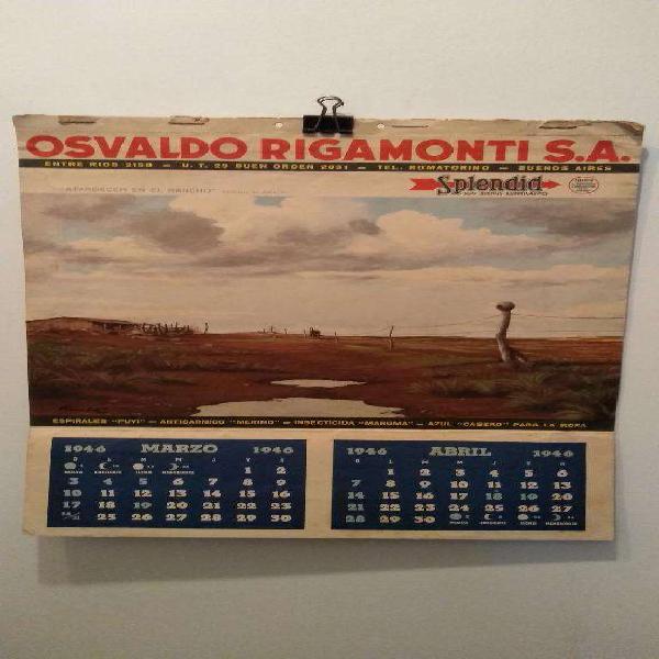 Osvaldo Rigamonti Almanaque 1946