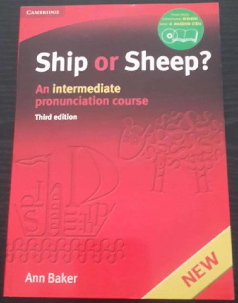 Ship or Sheep? Libro de ejercicios de fonética inglesa -