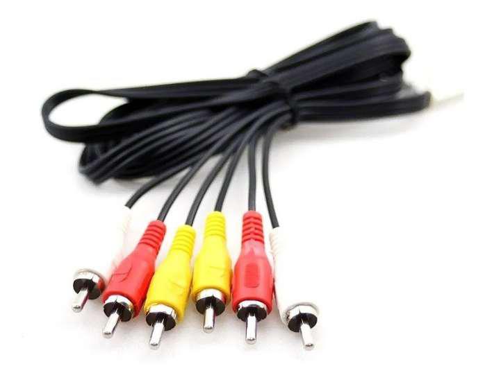 Audio Y Video. Cable Rca a Rca
