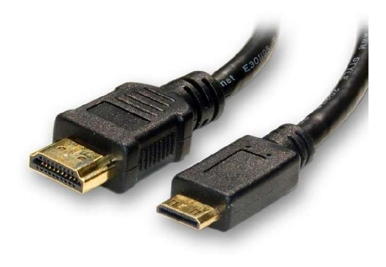 Cable Hdmi A Mini Hdmi Nuevo 1,5 Mts 1080p Full Hd Ver. 1.4
