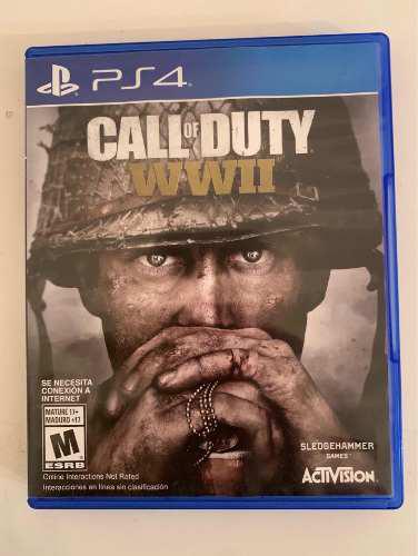 Juego De Playstation Cod Call Of Duty Ww2 Ps4