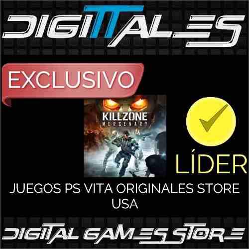 Killzone Mercenary Ps Vita Solo Cuentas De Usa - Digittales