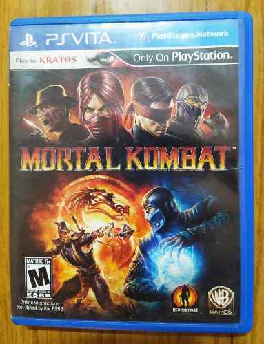 Mortal Kombat 9 Para Ps Vita Excelente Título Rejugable