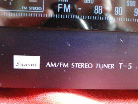 SINTONIZADOR SANSUI modelo T5 AM FM
