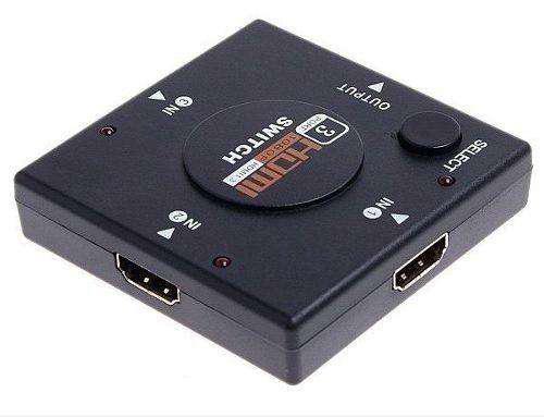 Switch Derivador Hdmi X3 Full Hd1080p La Plata