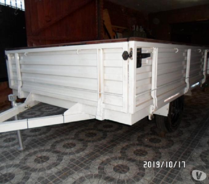 TRAILER CARRO CAJA RODEO PARA 1500 Kg