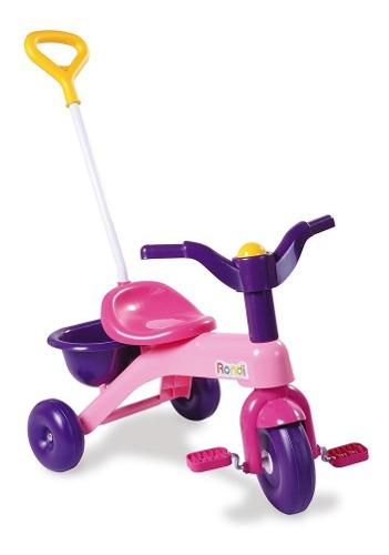 Triciclo Infantil Bebes Rondi Mi Primer Triciclo Rosa Cuotas