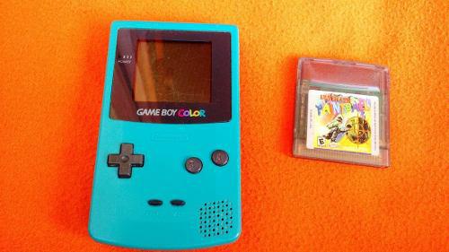 Consola Game Boy Color Sin Tapa De Pilas
