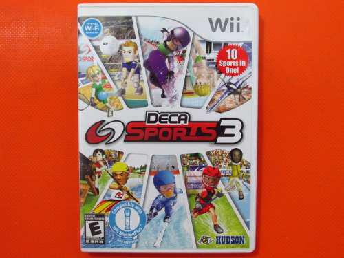 Deca Sports 3 Original Nintendo Wii Ntsc