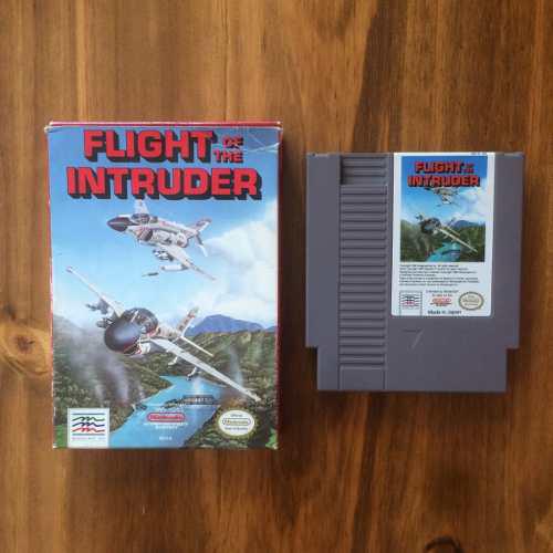 Juego Cartucho Nintendo Nes Original- Flight Of The Intruder