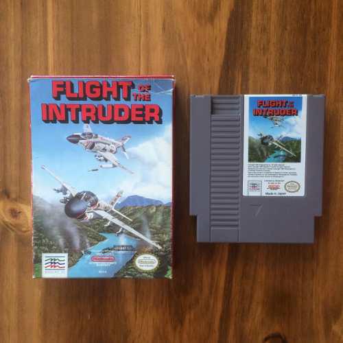 Juego Nintendo Original - Flight Of The Intruder - Nes