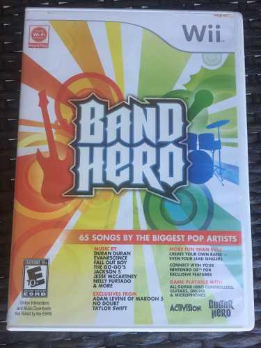 Juego Wii. Band Hero.