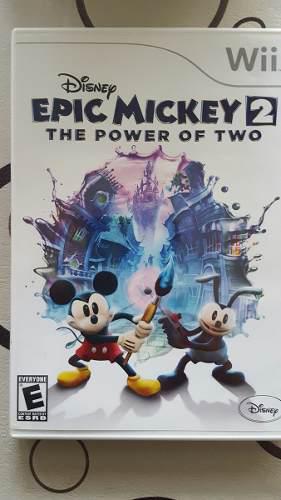 Juego Wii Epic Mickey 2 Físico Original Zona Mi