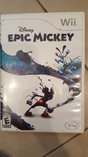 Juego Wii Epic Mickey Físico Original Zona Microcentro