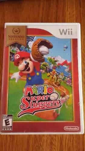 Juego Wii Mario Súper Sluggers