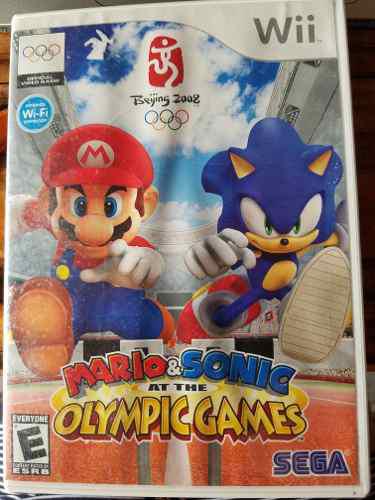 Juego Wii Mario Y Sonic At The Olympic Games