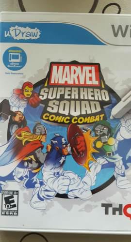 Juego Wii Original Fisico Marvel Super Hero Cómic Combat