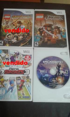 Juegos Wii Originales Con Manual