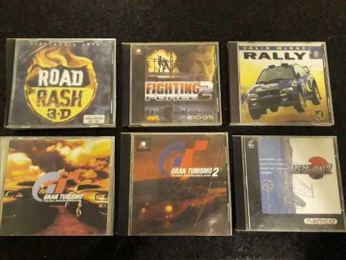 Jueos Ps1 Colin Mcrae Rally Ace Combat Gt1 Y 2 Road Rash 3d