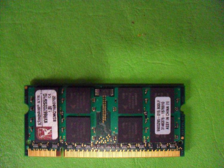 MEMORIA 1GB DDR2 KINGSTON KVR667D2S5/1G COMO NUEVA