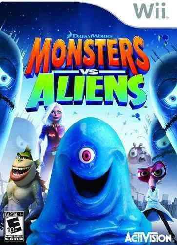 Monsters Vs Aliens Juego Original Fisico Para Wii